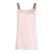 Fabiana Filippi Sleeveless Tops Pink, Dam