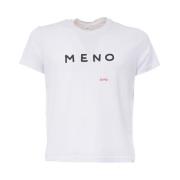 Aspesi Klassisk Bomull Crewneck T-Shirt White, Herr