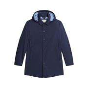 Woolrich Blå Trelagers Bilrock - Vår-Sommar 2021 Kollektion Blue, Herr