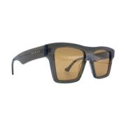 Gucci Vintage Begagnade svarta acetat solglasögon Black, Unisex