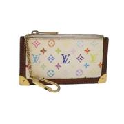 Louis Vuitton Vintage Pre-owned Canvas plnbcker White, Dam