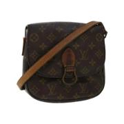 Louis Vuitton Vintage Pre-owned Canvas louis-vuitton-vskor Brown, Dam