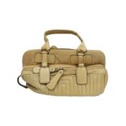 Chloé Pre-owned Pre-owned Läder axelremsvskor Beige, Dam