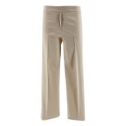 D.Exterior Trousers Beige, Dam