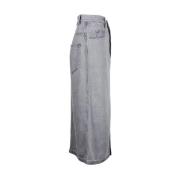 Isabel Marant Pre-owned Förägda Bomullsbyxor-Shorts-Kjolar Gray, Dam