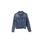 Acne Studios Pre-owned Pre-owned Bomull ytterklder Blue, Dam