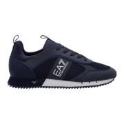 Emporio Armani EA7 Sneakers Blue, Herr