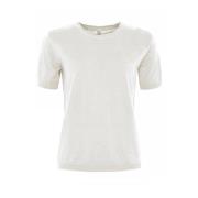 Skovhuus Mjuk O-Neck T-shirt i olika färger White, Dam