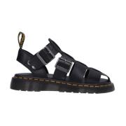 Dr. Martens Låga sandaler med spänne stängning Black, Dam