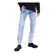 Dsquared2 Mäns Cool Guy Jeans med Färgstänk Effekt Blue, Herr