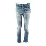 Dsquared2 Blå Skater Jeans för Herrar Blue, Herr