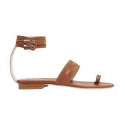 Kiton Sandals Deersskin Brown, Dam