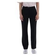 Guess Wide Trousers Black, Dam