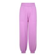 Msgm relaxed fit trousers Purple, Dam