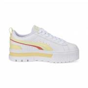 Puma Mayze FS Intert Dam Sneakers - Citron Vit White, Dam