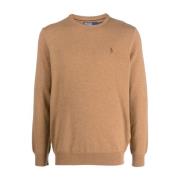 Ralph Lauren Bruna Sweaters LS CN PP Brown, Herr