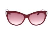 Tom Ford Stiliga Cat-Eye Solglasögon Red, Unisex