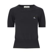 Vivienne Westwood Svart Top - Stilfull och Trendig Black, Dam