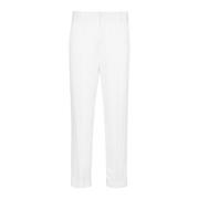 Balmain Monogram satinbyxor White, Herr