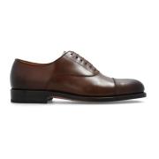 Salvatore Ferragamo Läderskor i Oxford-stil Brown, Herr