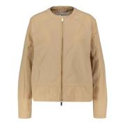 Woolrich Beige City Light Bomber med dragsko Beige, Dam