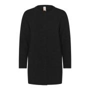 Skovhuus Round-neck Knitwear Black, Dam