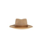 Nick Fouquet Filt fedora hatt Brown, Herr