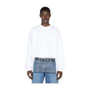 Y/Project Sweatshirts White, Herr