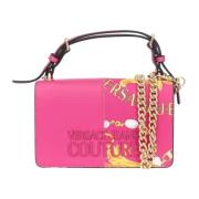 Versace Jeans Couture Präglad Logotyp Toteväska Pink, Dam