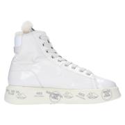 Premiata Vita Mid Sneakers för Höst/Vinter Säsongen White, Dam