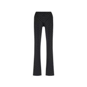 Misbhv Byxor med monogram Black, Dam