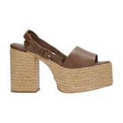 Paloma Barceló High Heel Sandals Brown, Dam