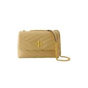 Tory Burch Beige Läder Axelväska Beige, Dam