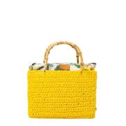 Chica London Handbags Yellow, Dam