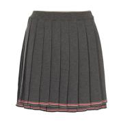 Thom Browne Short Skirts Gray, Dam