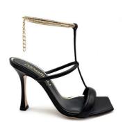 Ninalilou Sandals Black, Dam