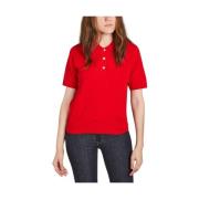 A.p.c. T-Shirts Red, Dam