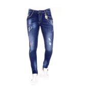 Local Fanatic Herrbyxor med elastisk midja - 1025 Blue, Herr