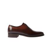 Scarosso Gianluca Handgjorda Oxford Skor Brown, Herr