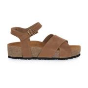 Frau Sandals Beige, Dam