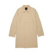 Brooks Brothers Vattentät Trenchcoat i Ripstop Beige, Herr