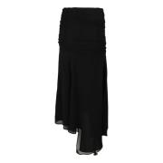 Andamane Midi Dresses Black, Dam