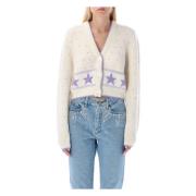 Alessandra Rich Knitwear Fab3015K3617 White, Dam