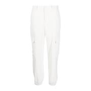 P.a.r.o.s.h. Slim-fit Trousers White, Dam