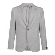 Tagliatore Elegant Blazer Jacka Gray, Herr