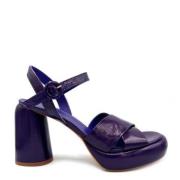 Halmanera High Heel Sandals Purple, Dam