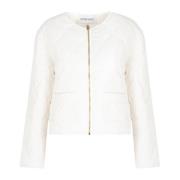 Silvian Heach Denim Jackets White, Dam