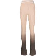 Andrea Adamo Slim-fit Trousers Brown, Dam