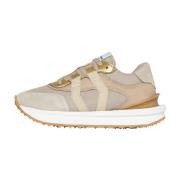 Mikakus Barcelona Sand Gold Sneakers Yellow, Dam