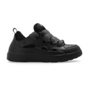 Lanvin ‘Curb’ sneakers med avtagbar innersula Black, Herr